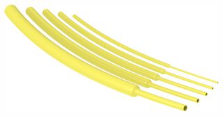 RAYCHEM - TE CONNECTIVITY RNF-100-1/2-4-STK HEAT-SHRINK TUBING, 2:1, YELLOW, 12.7MM ROHS COMPLIANT: YES