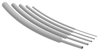 RAYCHEM - TE CONNECTIVITY RNF-100-1/4-8-STK HEAT-SHRINK TUBING, 2:1, GRY, 6.4MM ROHS COMPLIANT: YES