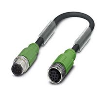 PHOENIX CONTACT 1522985 SENSOR CORD, 8P M12 PLUG-M12 RCPT, 1.5M