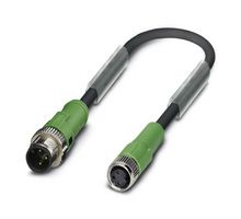 PHOENIX CONTACT 1535956 SENSOR CORD, 3P M12 PLUG-M8 RCPT, 1.5M ROHS COMPLIANT: YES