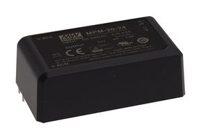 MEAN WELL MPM-30-15 POWER SUPPLY, AC-DC, 15V, 2A ROHS COMPLIANT: YES