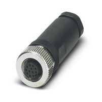 PHOENIX CONTACT 1404420 SENSOR CONNECTOR, 12POS, RCPT, CABLE ROHS COMPLIANT: YES