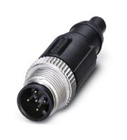PHOENIX CONTACT 1507816 CONN, CIRCULAR, PLG, 5WAYS, CRIMP ROHS COMPLIANT: YES