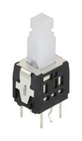 ALPS ALPINE SPPH430100 PB SWITCH, DPDT, 0.1A, 30VDC, THT ROHS COMPLIANT: YES