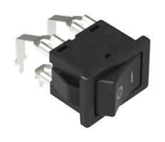 ALPS ALPINE SDDJE30500 ROCKER SWITCH, DPST, 10A, 250VAC, THT ROHS COMPLIANT: YES