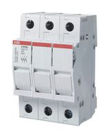 ABB 2CSM202063R1801 DIN RAIL FUSE HOLDER, 3P, 32A, 600V ROHS COMPLIANT: YES