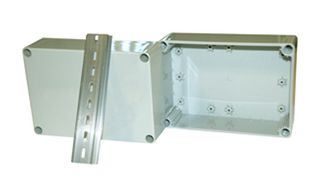 MULTICOMP PRO MP001232 ENCLOSURE, JUNCTION BOX, ABS, GREY ROHS COMPLIANT: YES