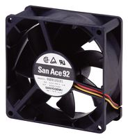 SANYO DENKI 9G0924H102 VENTIL AXIAL 92MM 2.54M3/MIN 43DBA 24V