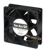 SANYO DENKI 9GV1248P1J01 DC AXIAL FAN, 224CU.FT/MIN, BALL, 120MM ROHS COMPLIANT: YES