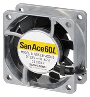 SANYO DENKI 9LG0612P4J001 VENTIL DC AXIAL 38.8CU.FT/MIN BOLA 60MM