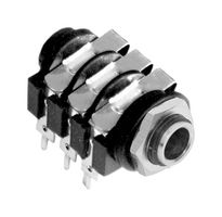 AMPHENOL AUDIO ACJS-MC PHONE CONN, STEREO, JACK, 3POS, PANEL ROHS COMPLIANT: YES