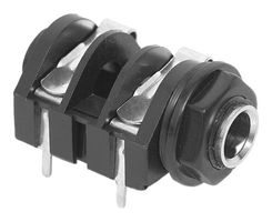 AMPHENOL AUDIO ACJS-PH PHONE CONN, STEREO, JACK, 3POS, PANEL ROHS COMPLIANT: YES