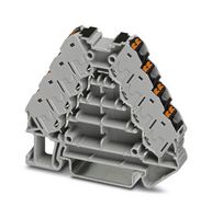 PHOENIX CONTACT 3270125 DIN RAIL TB, PUSH IN, 16POS, 26-14AWG ROHS COMPLIANT: YES
