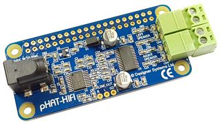 DESIGNER SYSTEMS PHAT-HIFI DAC/12+12WATT DIGITAL AUDIO MODULE, RPI ROHS COMPLIANT: YES