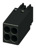 PHOENIX CONTACT 1027603 TERMINAL BLOCK, PLUGGABLE, 4WAYS, 18AWG ROHS COMPLIANT: YES