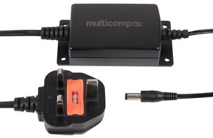 MULTICOMP PRO MP001985 ADAPTER, AC-DC, 24V, 0.625A