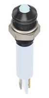 APEM Q6P1BXXW24E LED PANEL INDICATOR, WHITE, 6MM, 24VDC ROHS COMPLIANT: YES
