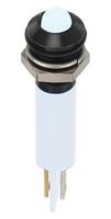 APEM Q8P1BXXW02E LED PANEL INDICATOR, WHITE, 8MM, 3.3V