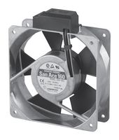 SANYO DENKI 109-601 AXIAL FAN, AC, 0.43A, 160MM, 300.4CFM ROHS COMPLIANT: YES