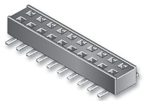 AMPHENOL COMMUNICATIONS SOLUTIONS 55510-108TRLF CONNECTOR, RCPT, 8POS, 2ROW, 2MM