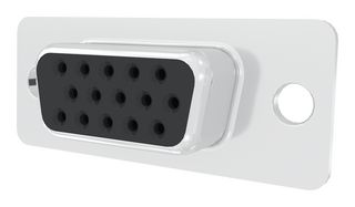 AMPHENOL COMMUNICATIONS SOLUTIONS L177HRE15S D-SUB HOUSING, RCPT, DE, 15POS