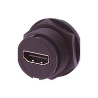 MULTICOMP PRO MP002463 HDMI C4 PLASTIC PANEL CONN, 20POS, RCPT
