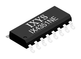 LITTELFUSE IX4352NEAU GATE DRIVER, SIC MOSFET/IGBT, NSOIC-EP16