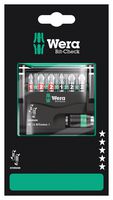 WERA BIT-CHECK 12 BITORSION 1 SB HEX BIT SET, 12PC ROHS COMPLIANT: NA