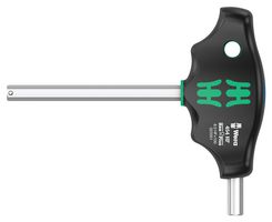 WERA 454 HEX-PLUS HF 8 X 100 MM HF T-HANDLE HEX SCREWDRIVER, 8MM, 149MM ROHS COMPLIANT: NA
