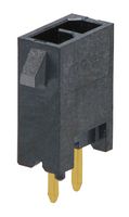 MOLEX 206832-0202 CONNECTOR, HEADER, 2POS, 2ROW ROHS COMPLIANT: YES