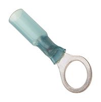 TE CONNECTIVITY - RAYCHEM 123339-000 RING TERM, M4, #8, BLUE, 2.5MM2, 14AWG ROHS COMPLIANT: YES