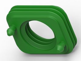 TE CONNECTIVITY 2141156-1 SINGLE WIRE SEAL, SILICONE, GREEN