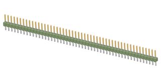 AMP - TE CONNECTIVITY 5-826646-0 WTB CONN, HEADER, 50POS, 1ROW, 2.54MM