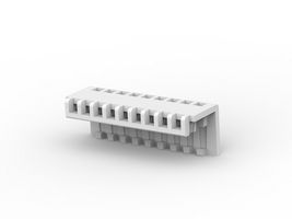 AMP - TE CONNECTIVITY 1-643075-0 STRAIN RELIEF COVER, 10POS, NYLON, WHITE