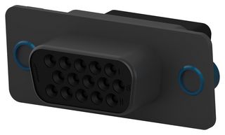 AMP - TE CONNECTIVITY 1658690-1 D-SUB HOUSING, RCPT, 15WAYS, 1, STEEL