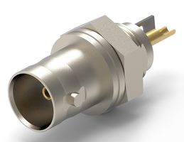 GREENPAR - TE CONNECTIVITY 1-1478201-0 RF COAX CONN, BNC BLKHD JACK, 75 OHM