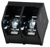 BUCHANAN - TE CONNECTIVITY 8PCV-02-006 TERMINAL BLOCK, BARRIER, 2POS, 10AWG ROHS COMPLIANT: YES