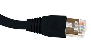 VIDEK 1962-0.5BK PATCH CORD, RJ45 PLUG-RJ45 PLUG, 500MM