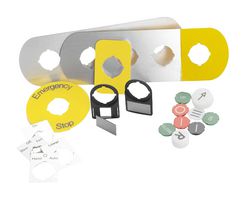 ABB 1SFA616915R1005 E STOP LEGEND PLATE (PLASTIC)