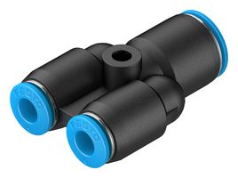 FESTO QSY-10-6 PUSH-IN Y-FITTING, 10MM, 17.5MM ROHS COMPLIANT: YES