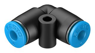 FESTO QSL-4 PUSH-IN L-FITTING, 4MM, 10MM ROHS COMPLIANT: YES