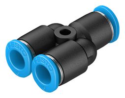 FESTO 153372 PUSH-IN Y-FITTING, 6MM, 10.5MM
