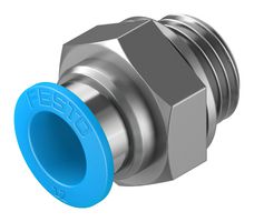 FESTO QS-G1/2-12 PUSH-IN FITTING, 12MM, G1/2 ROHS COMPLIANT: YES