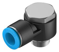 FESTO QSLV-G3/8-12 PUSH-IN L-FITTING, 12MM, G3/8, 21MM ROHS COMPLIANT: YES