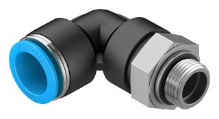 FESTO QSL-G3/8-16 PUSH-IN L-FITTING, 16MM, G3/8, 25MM