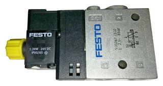 FESTO CPE14-M1CH-3GL-1/8 AIR SOLENOID VALVE, G1/8, 8BAR, 24VDC ROHS COMPLIANT: YES