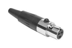 AMPHENOL AUDIO AG3F XLR CONN, RCPT, 3POS, CABLE