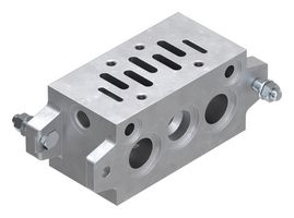 FESTO 10173 MANIFOLD SUB-BASE, SOLENOID VALVE ROHS COMPLIANT: YES