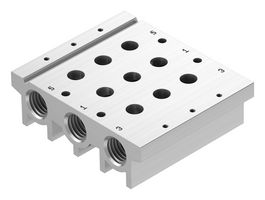 FESTO VABM-L1-18S-G38-3 MANIFOLD RAIL, 3 OUTLET, G3/8 ROHS COMPLIANT: YES