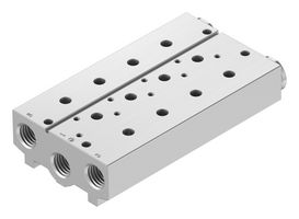 FESTO VABM-B10-25S-G38-4 COMPACT MANIFOLD BLOCK, 4 OUTLET, G3/8 ROHS COMPLIANT: YES